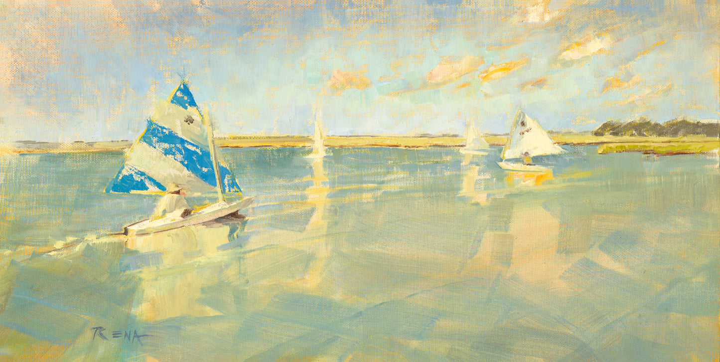 Sunfish Regatta around Oak Island